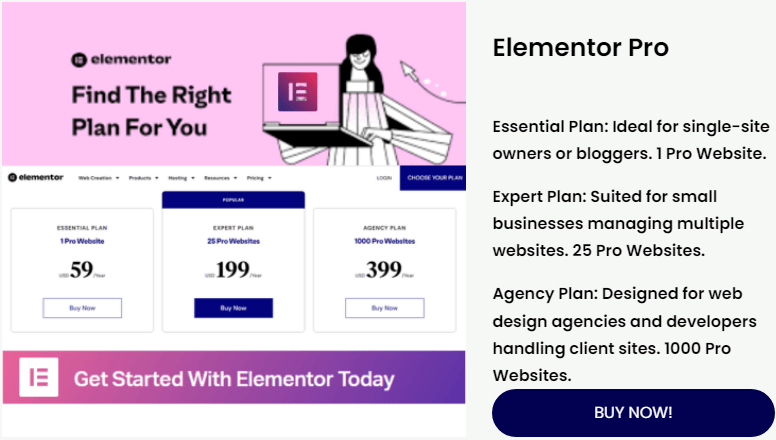 Elementor Pro Banner Ad