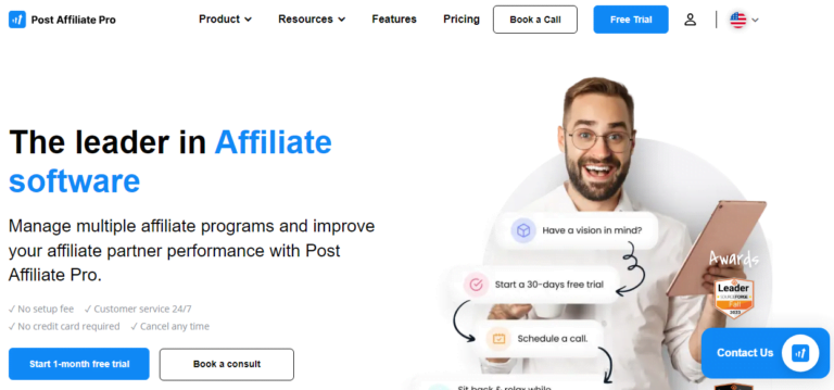Post Affiliate Pro Interface