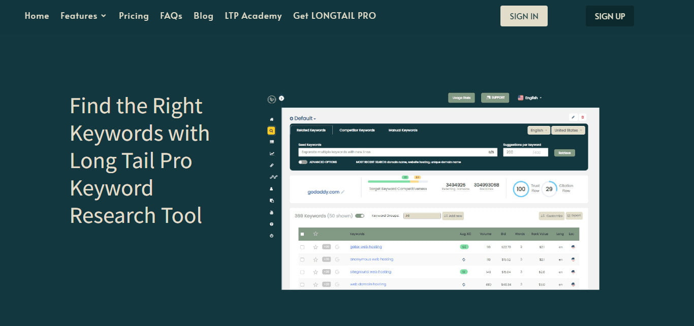 10 Best Keyword Research Tools For Bloggers In 2024 - GUIDE ARENA